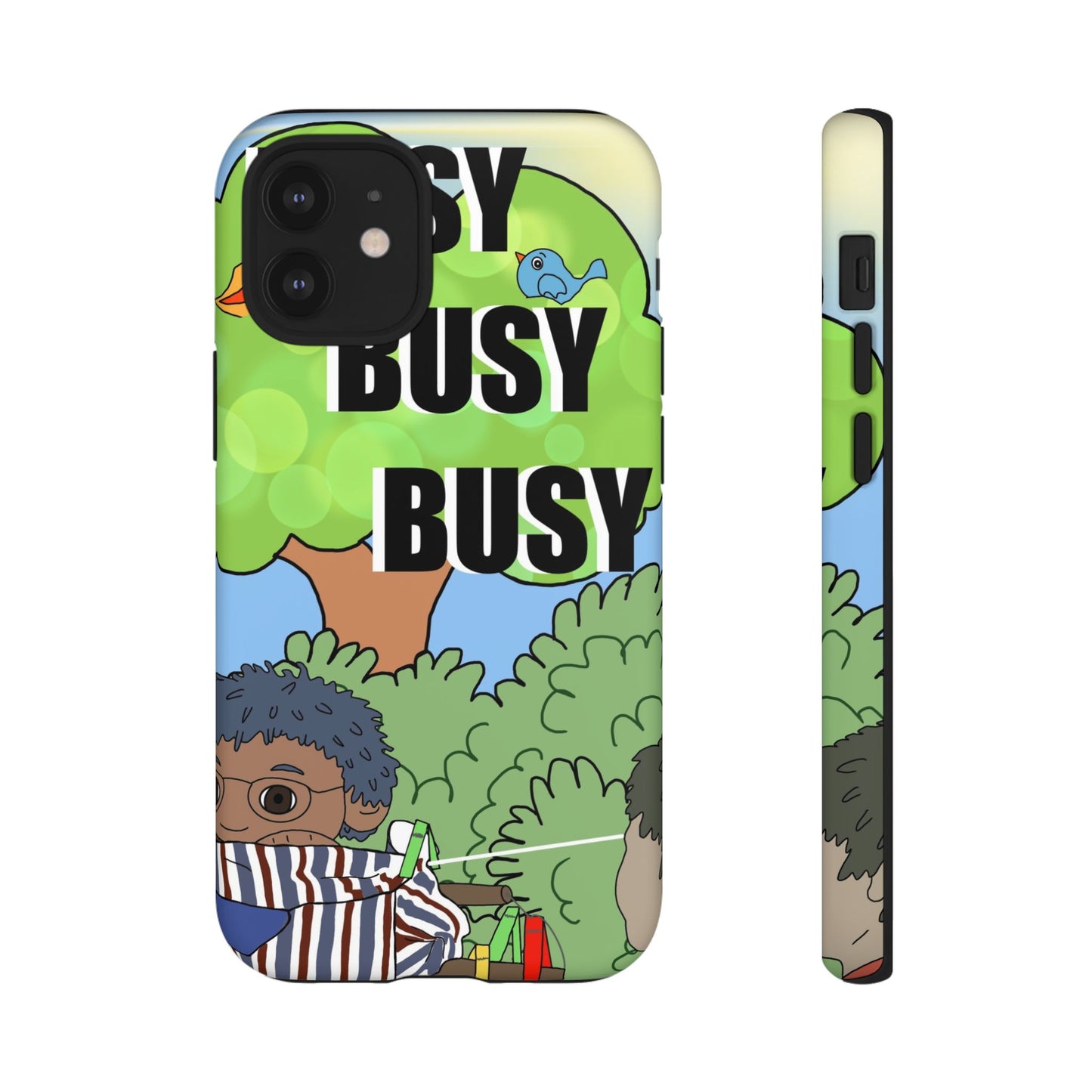 Phone Case — "Busy Busy Busy"