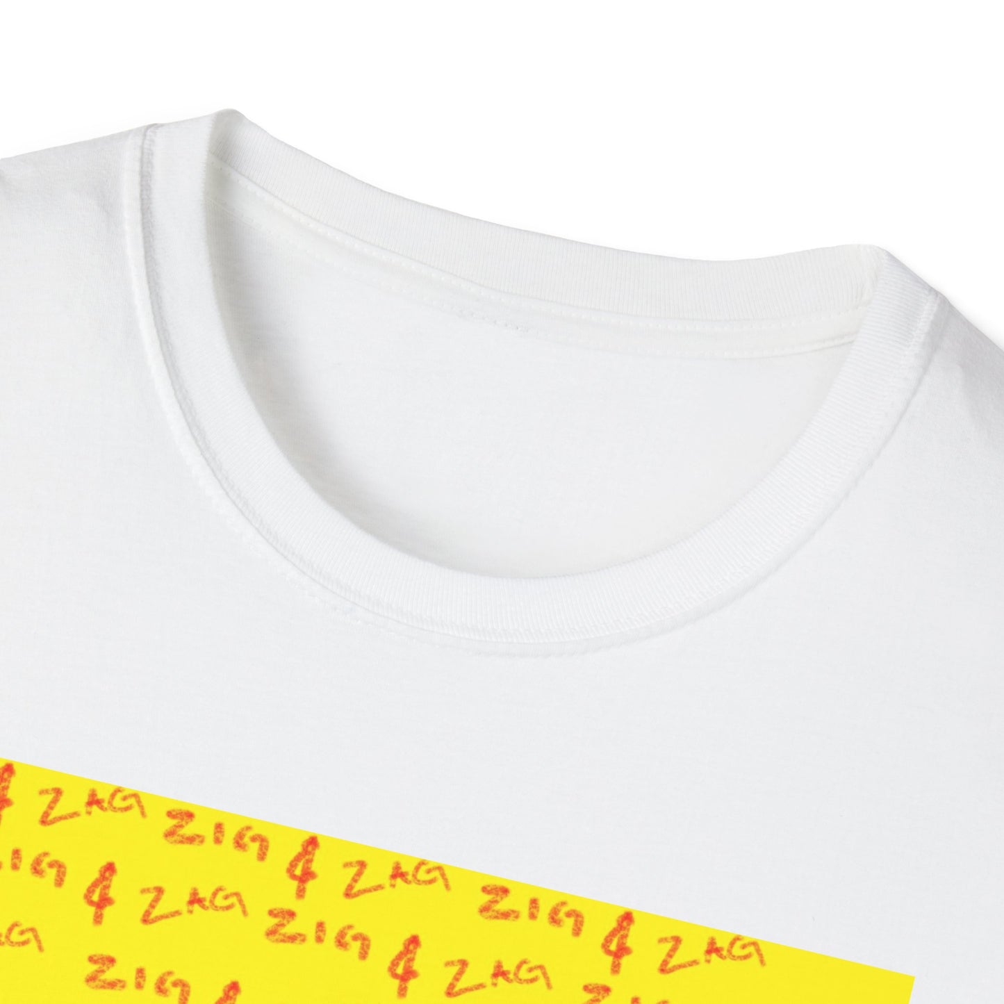 Zig & Zag 90s Graphic T-Shirt — Colorful Puppet Duo Pop Art Tee