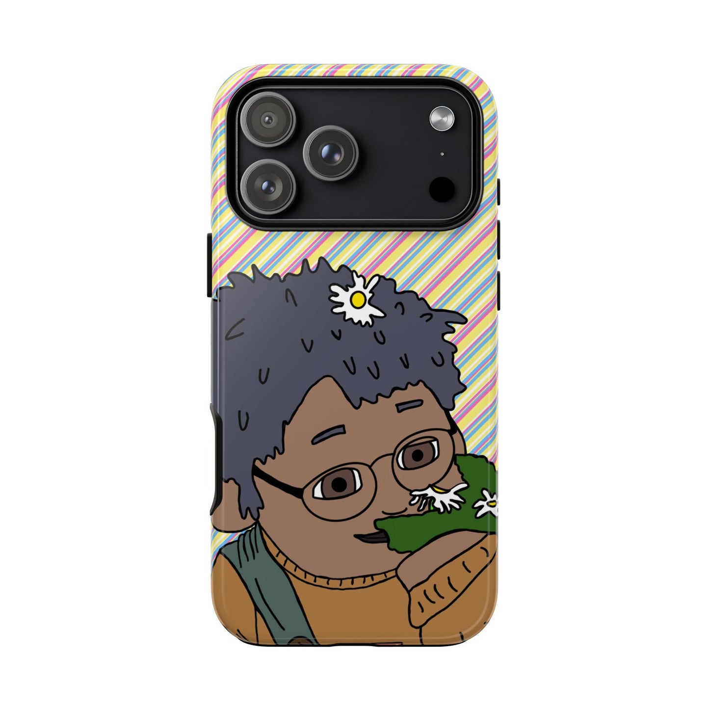 Cute Flowers Tom Phone Case —