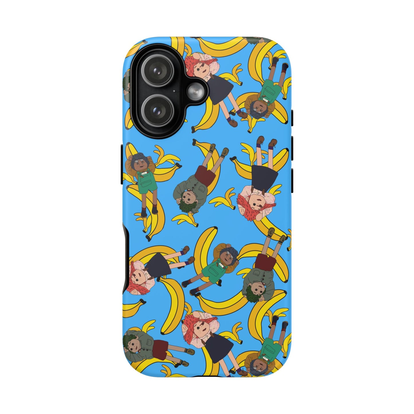 Banana Tots Pattern Phone Case — Cute Cartoon Phone Cover