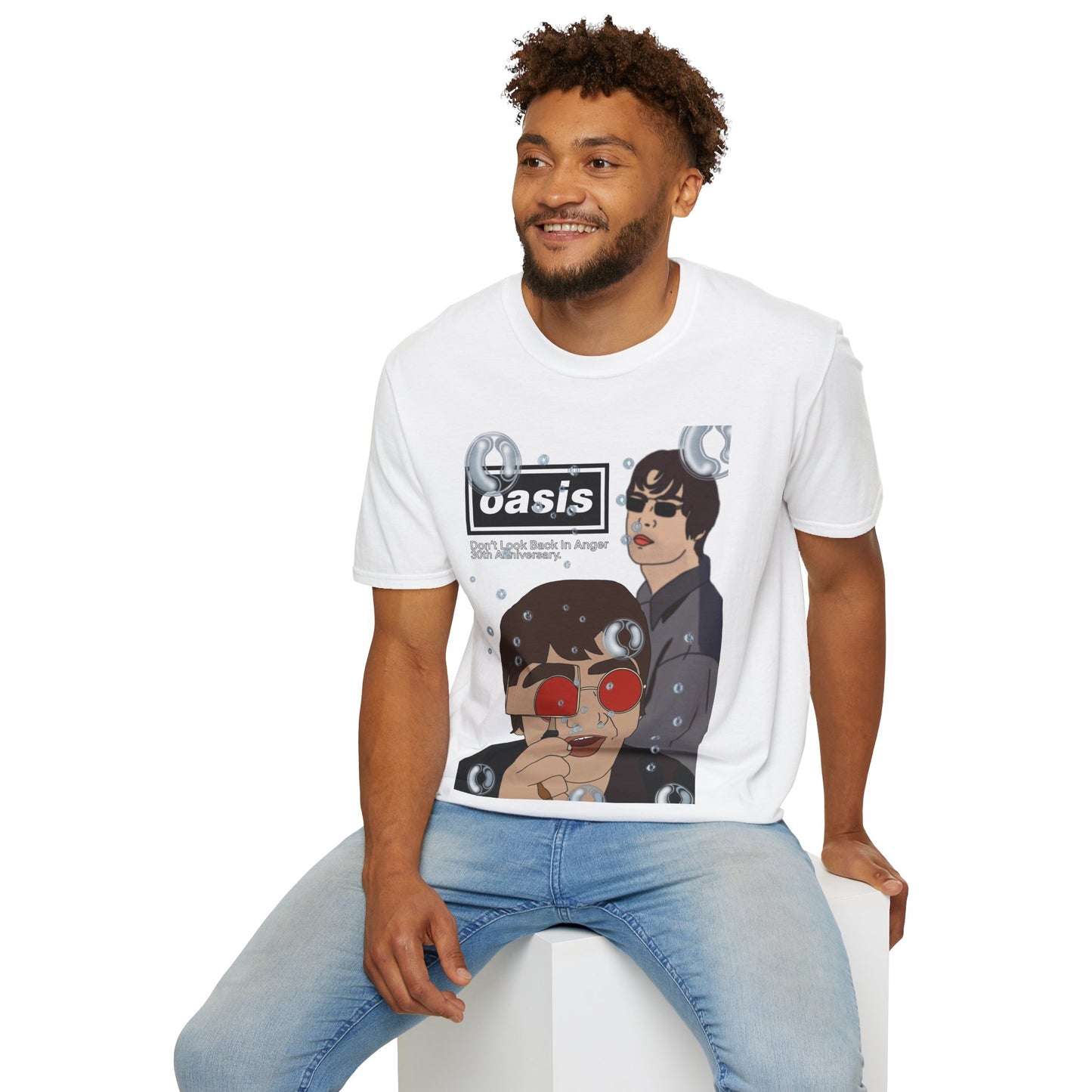 Oasis Don’t Look Back In Anger 30th Anniversary T-Shirt | More Jam