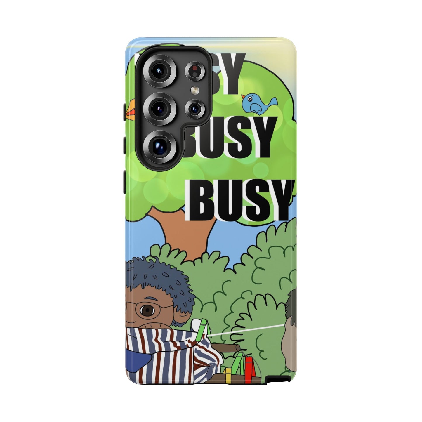 Phone Case — "Busy Busy Busy"