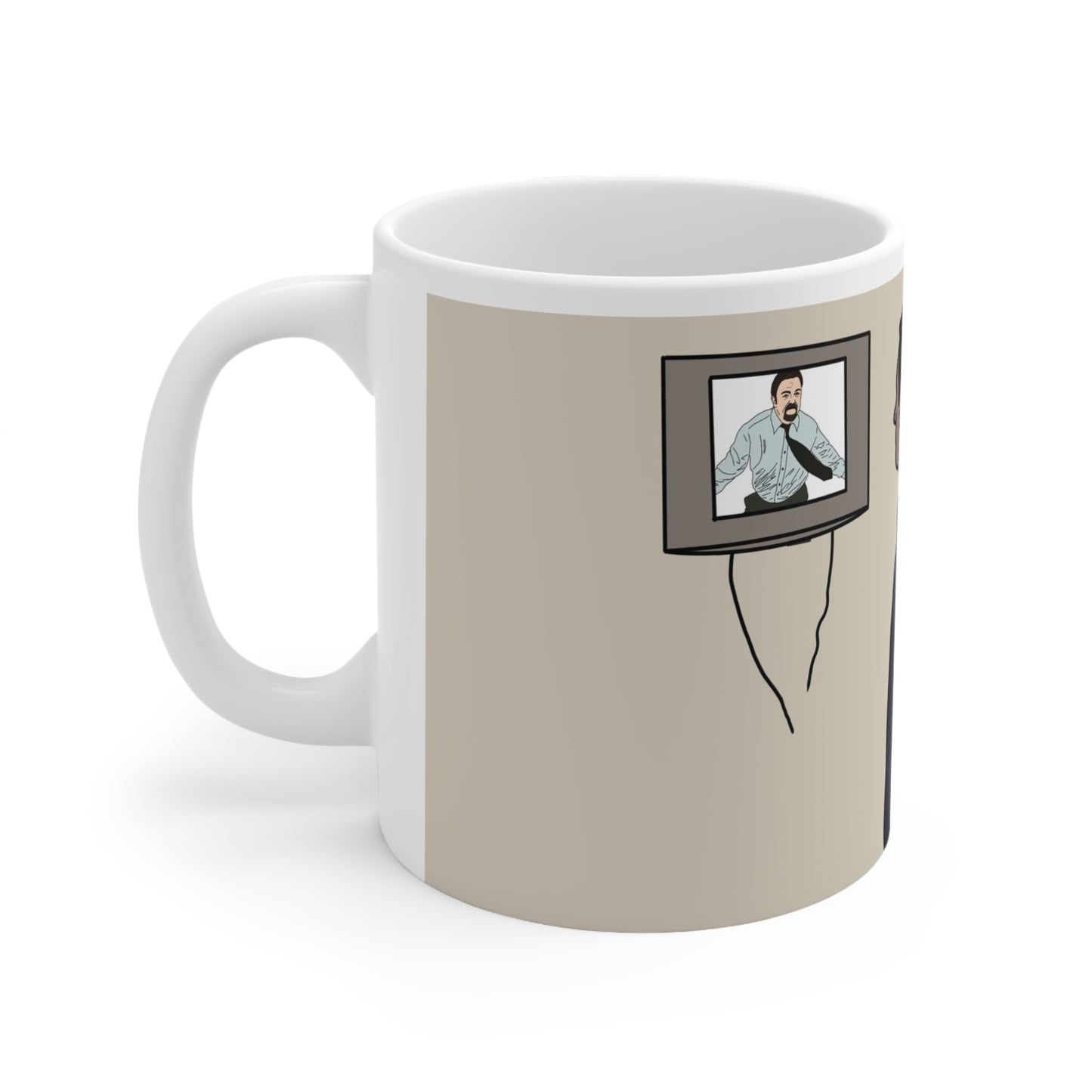 The Office US | Michael Scott Plasma TV Mug | More Jam