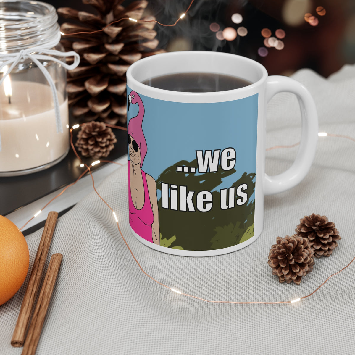 Besties We Like Us Mug