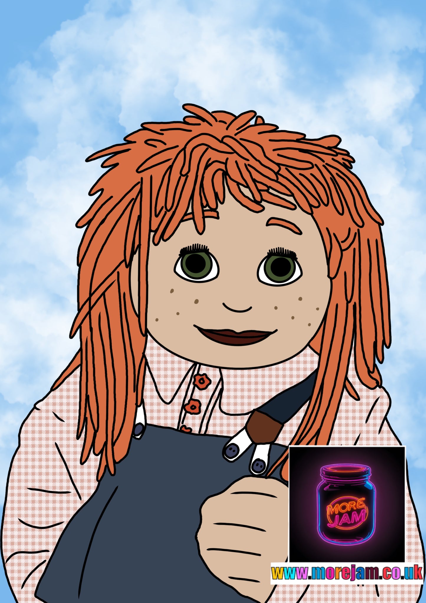 Any Occasion Card Tilly Tot Plain