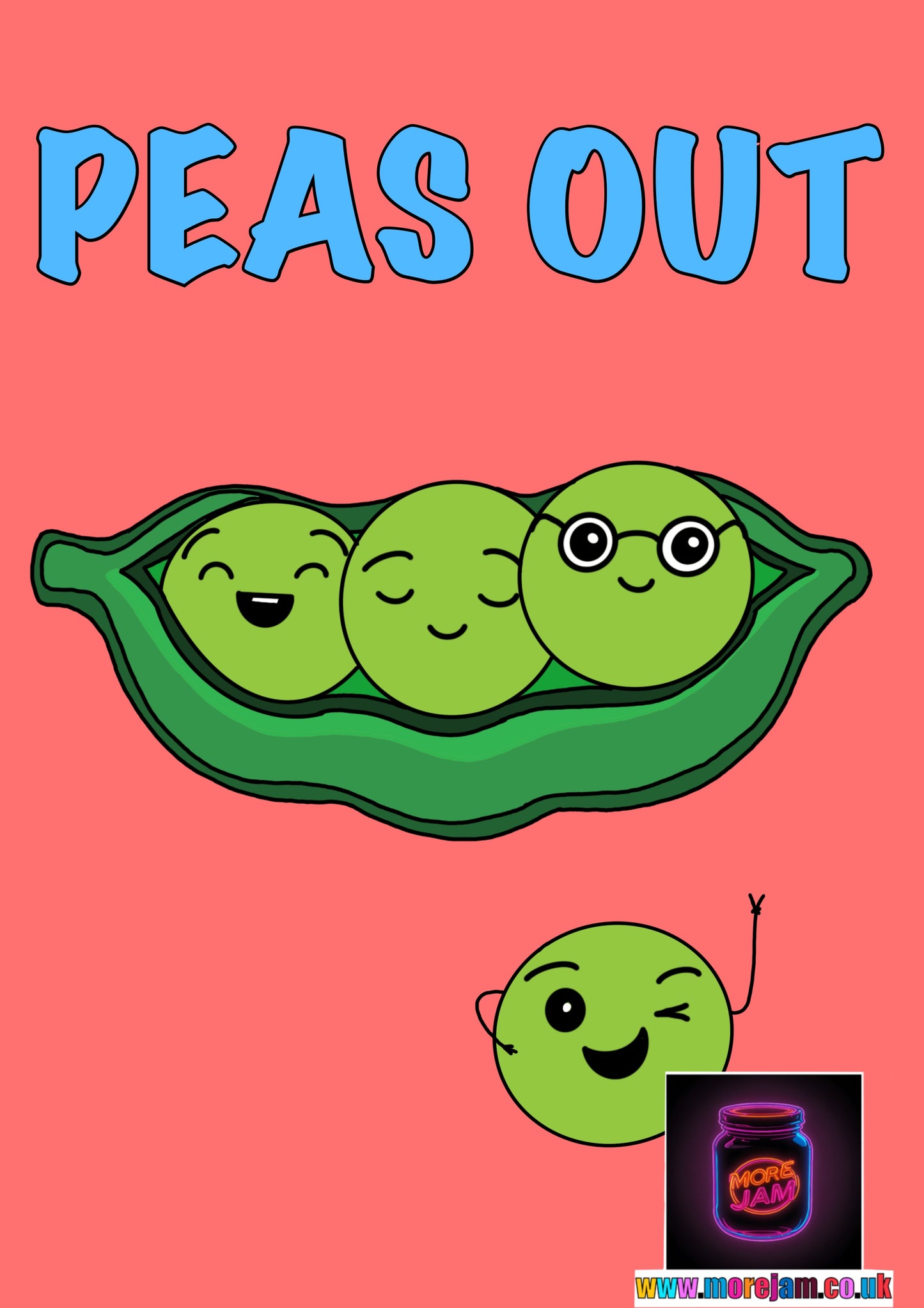 Any Occasion Card Peas Out