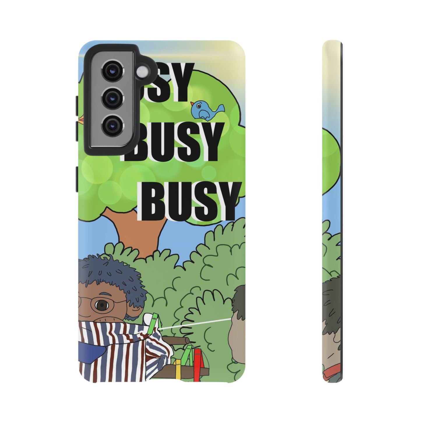 Phone Case — "Busy Busy Busy"