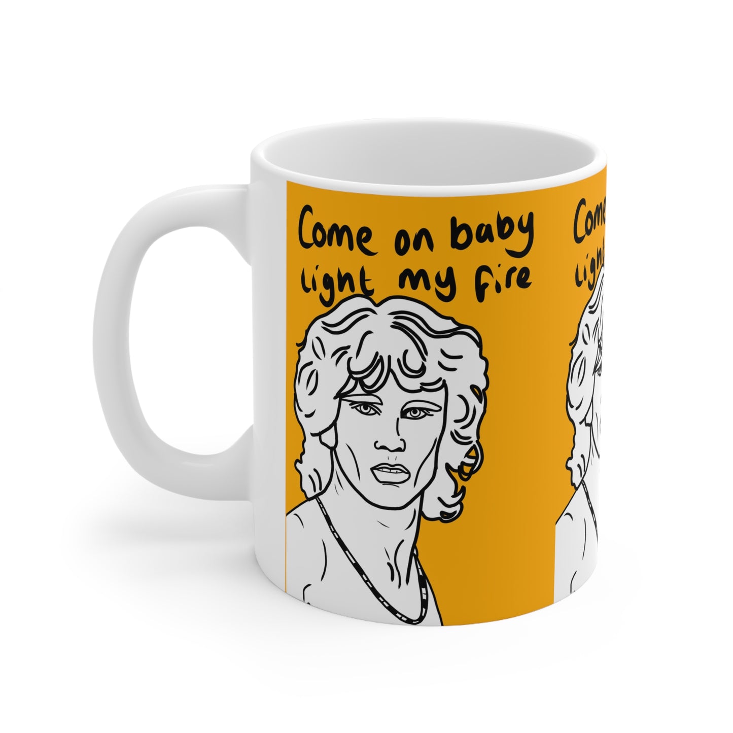The Doors | Jim Morrison Light My Fire Mug | More Jam