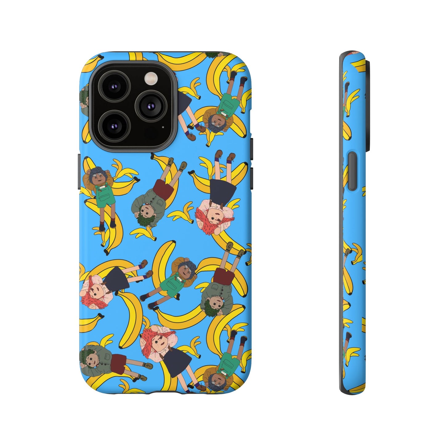 Banana Tots Pattern Phone Case — Cute Cartoon Phone Cover