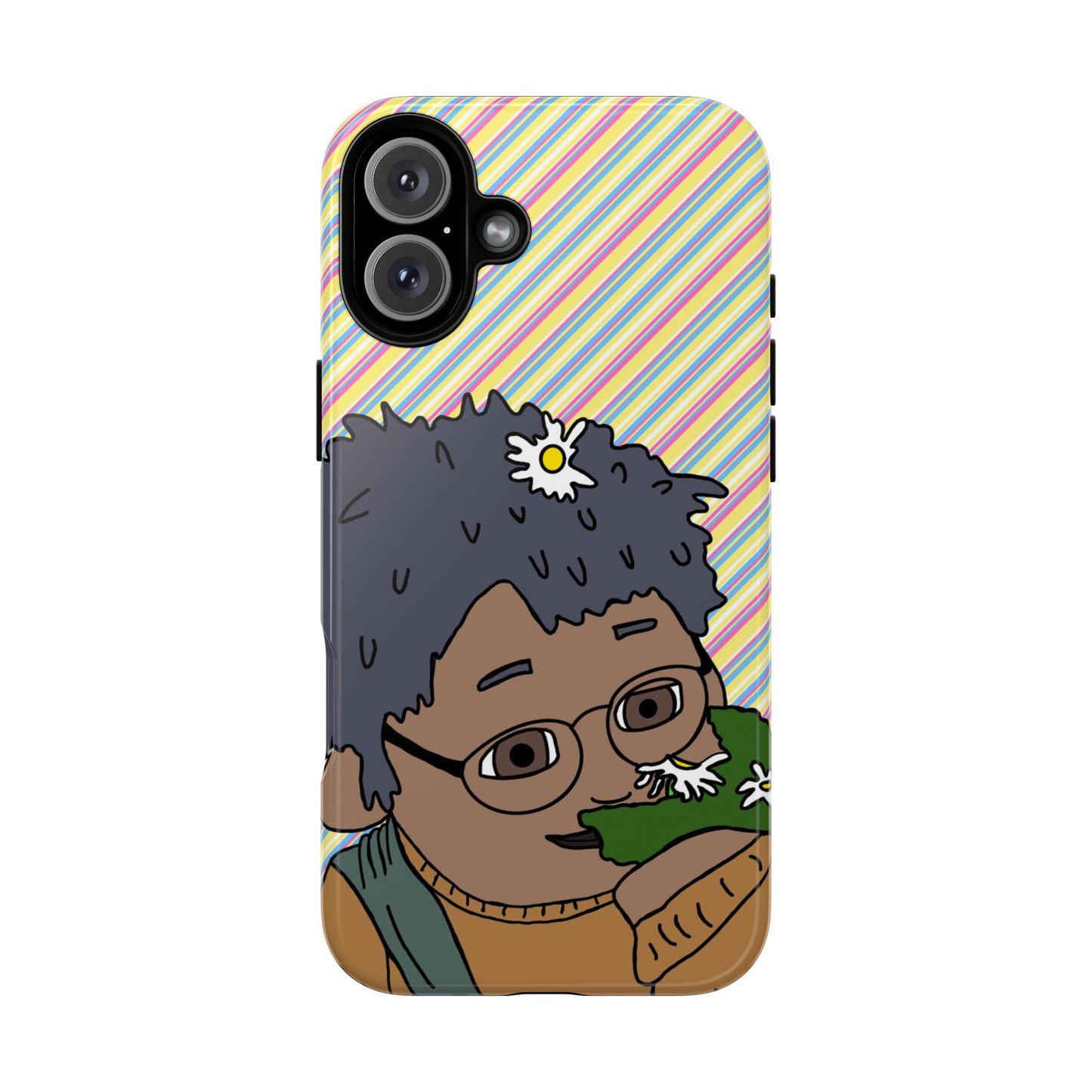 Cute Flowers Tom Phone Case —