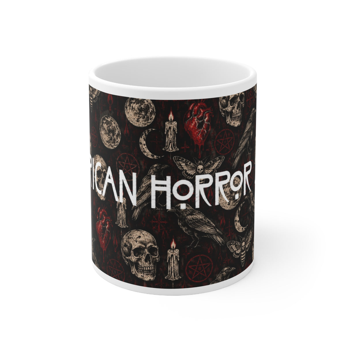 American Horror Story | Skull Pattern Mug | More Jam