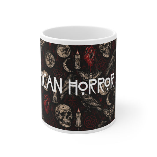 American Horror Story | Skull Pattern Mug | More Jam