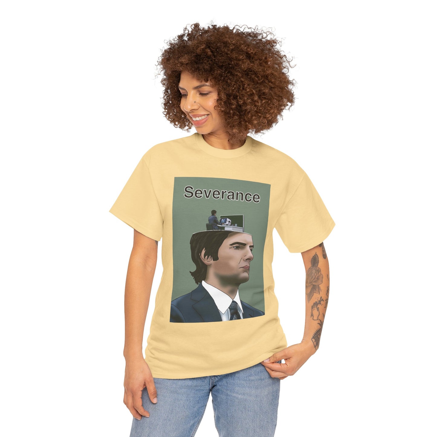Severance Tee — Minimalist TV-Series Graphic T-Shirt