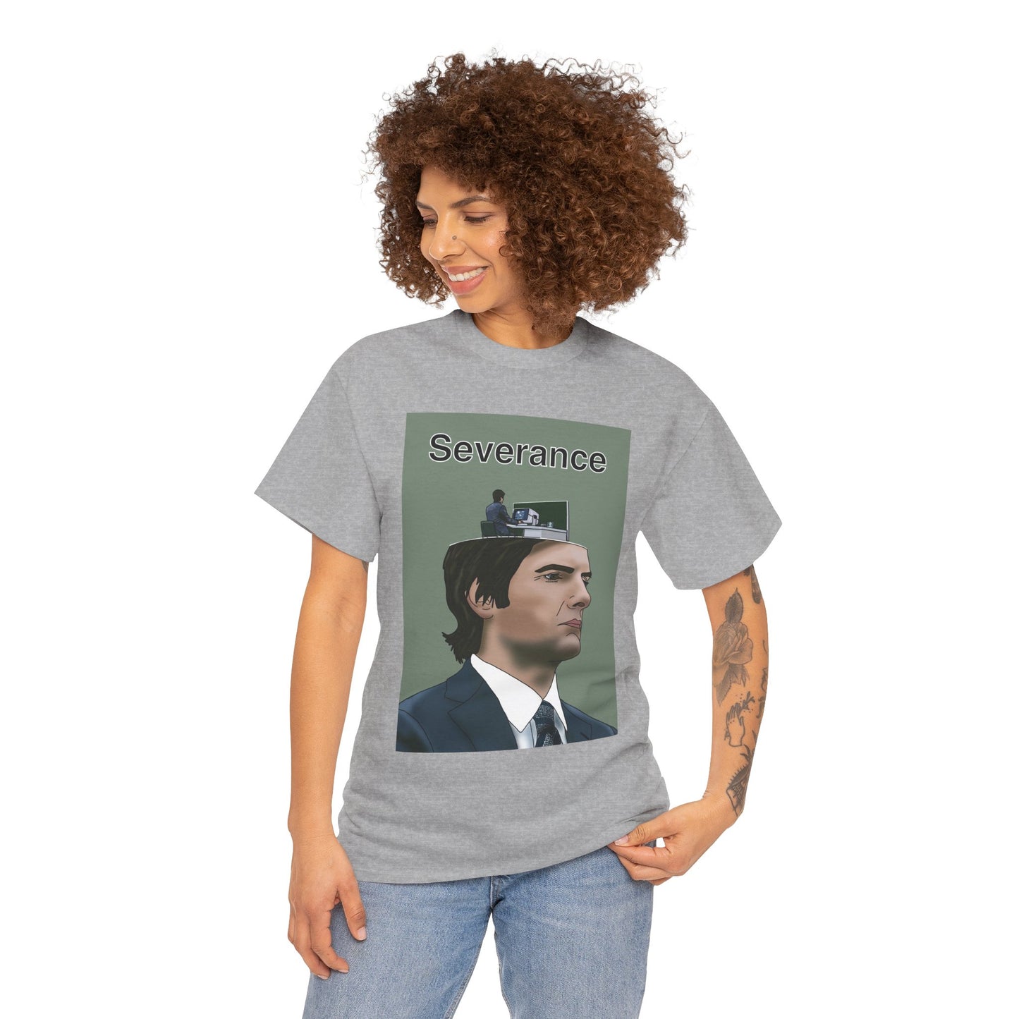 Severance Tee — Minimalist TV-Series Graphic T-Shirt