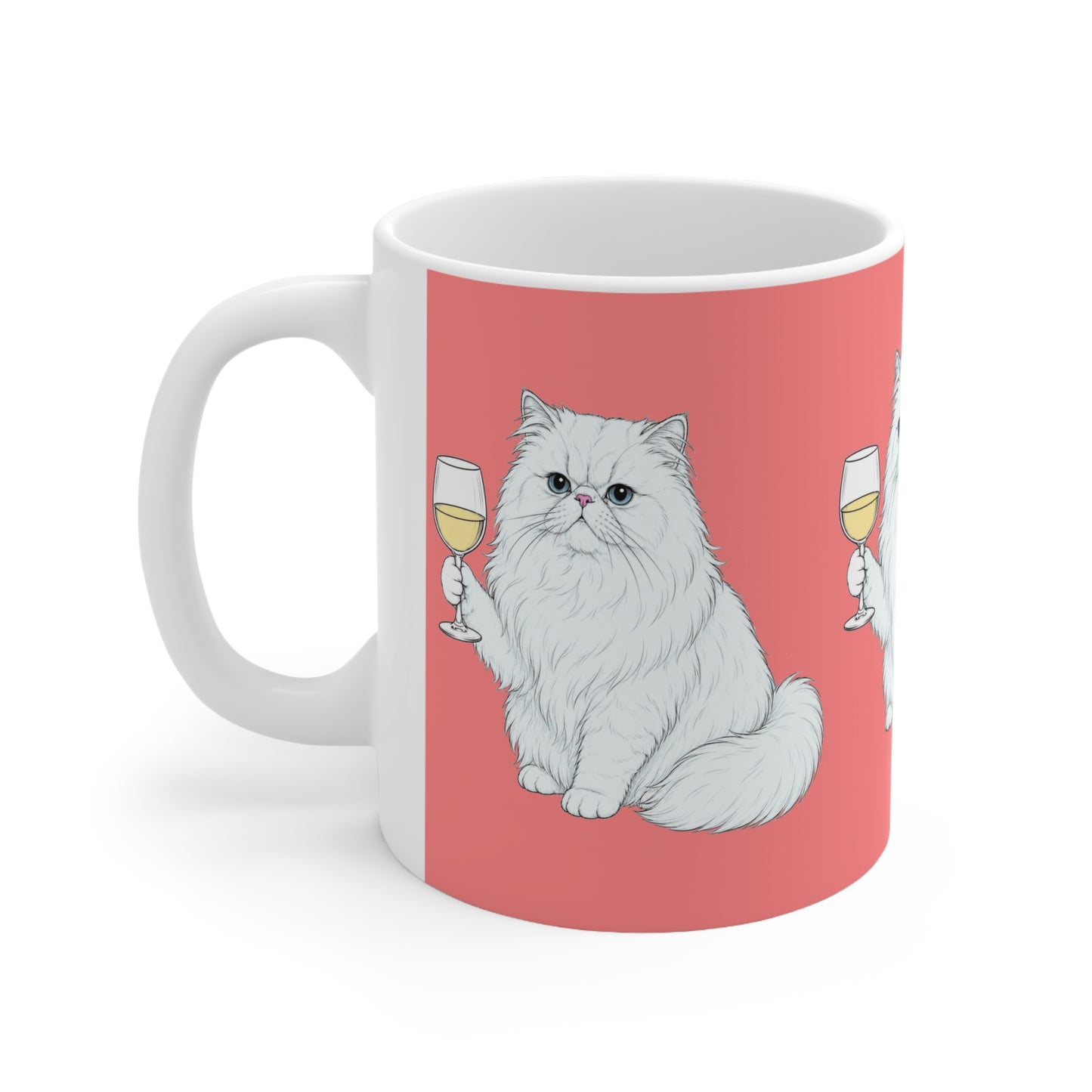 Persian Cat | Wine Mug | More Jam