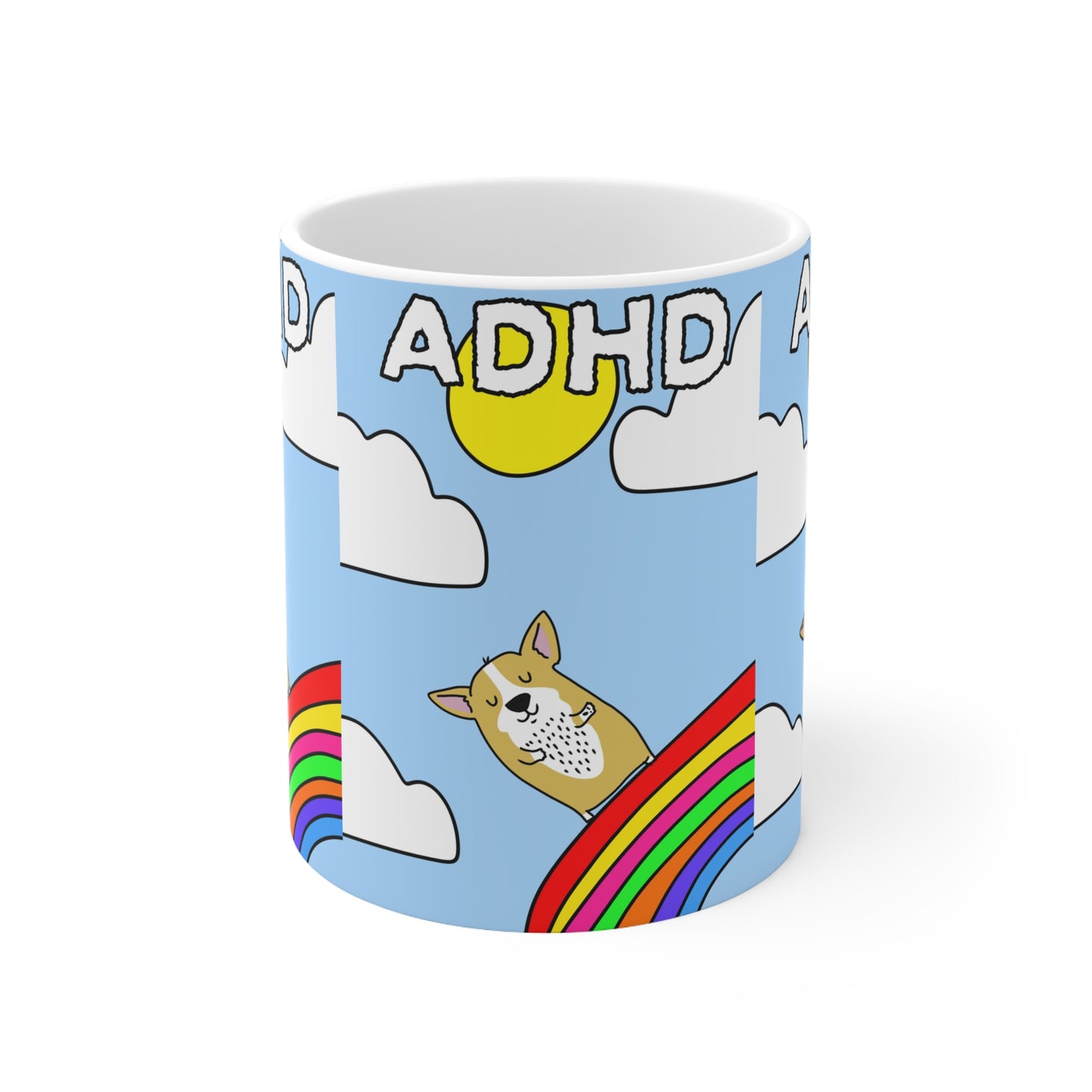 ADHD Dog | Neurodivergent Mug | More Jam