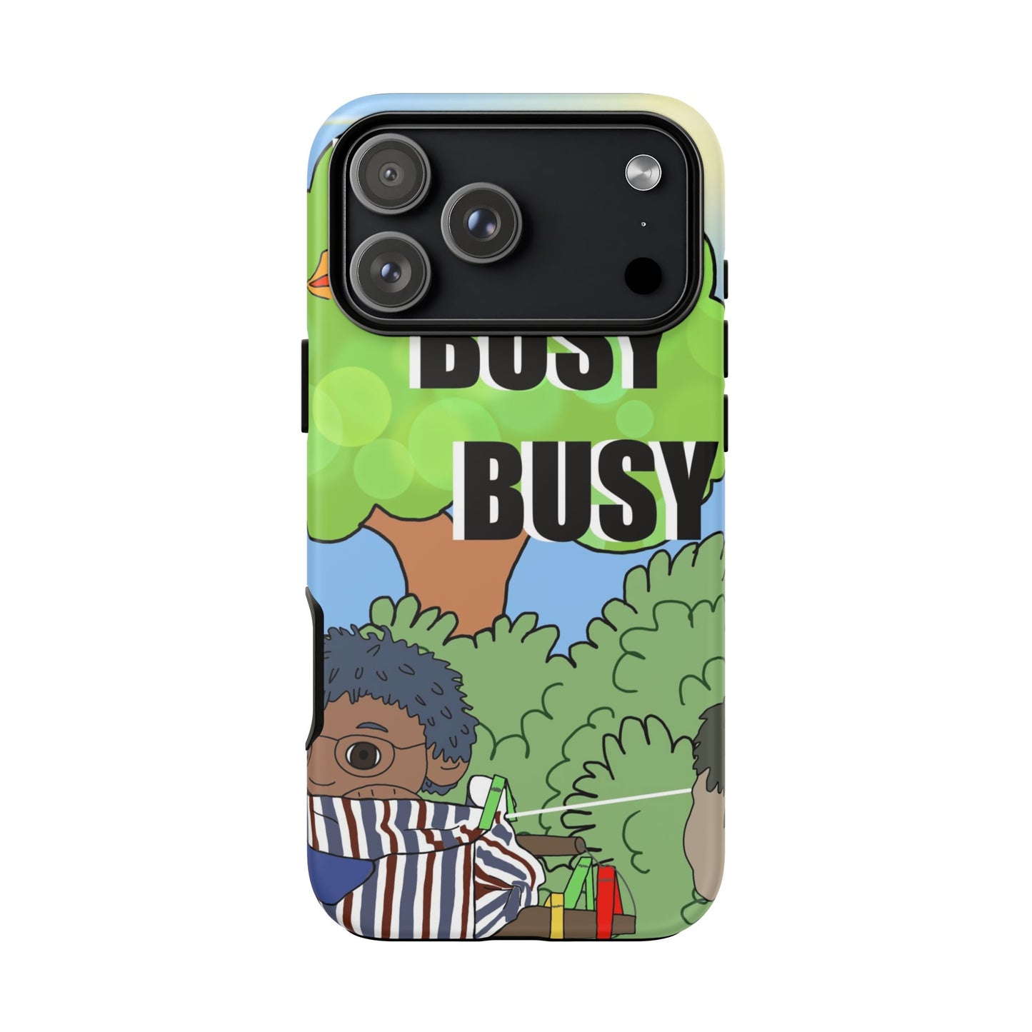 Phone Case — "Busy Busy Busy"