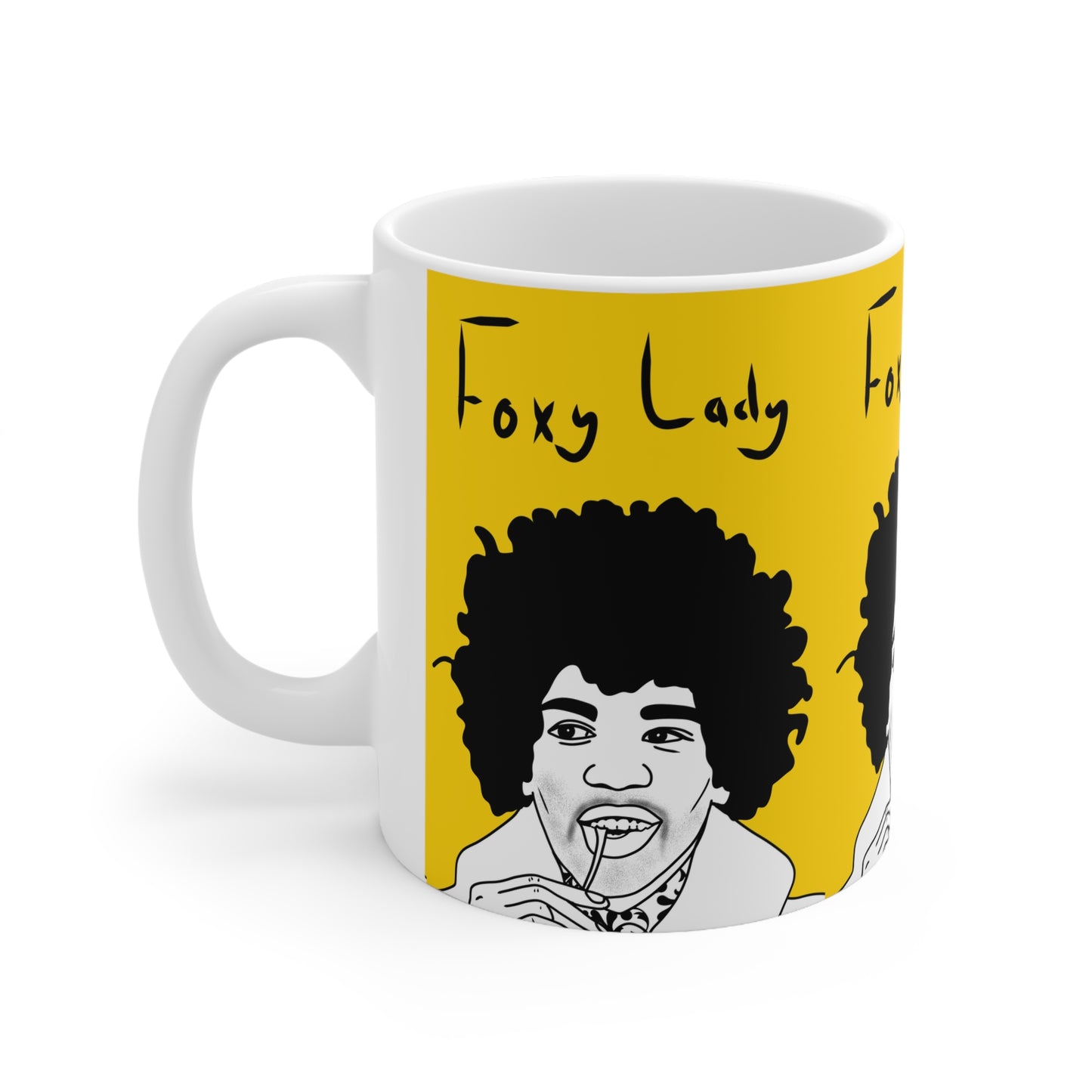 Jimi Hendrix | Foxy Lady Mug | More Jam