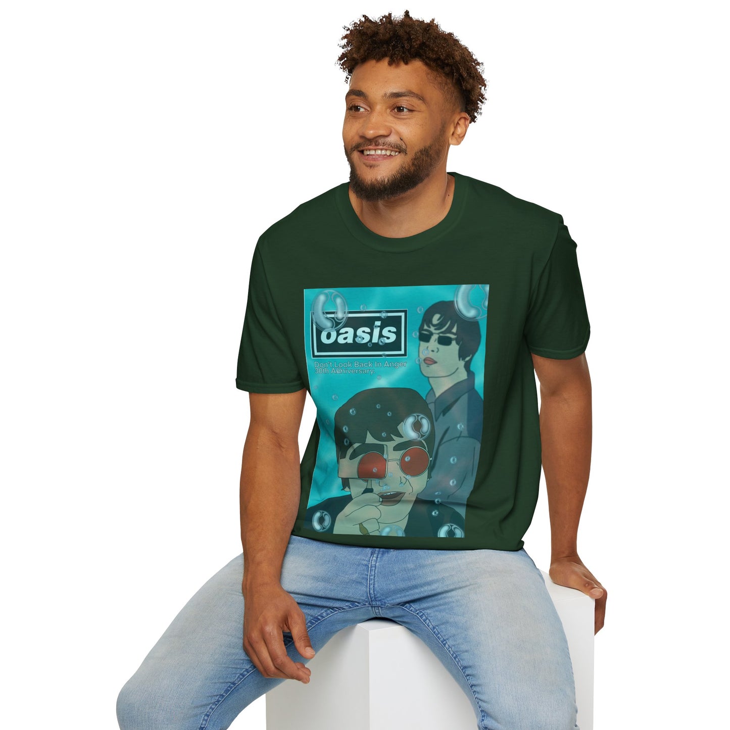 Oasis Don’t Look Back In Anger 30th Anniversary T Shirt | More Jam