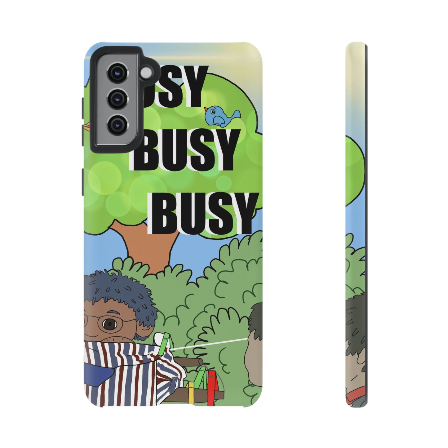 Phone Case — "Busy Busy Busy"