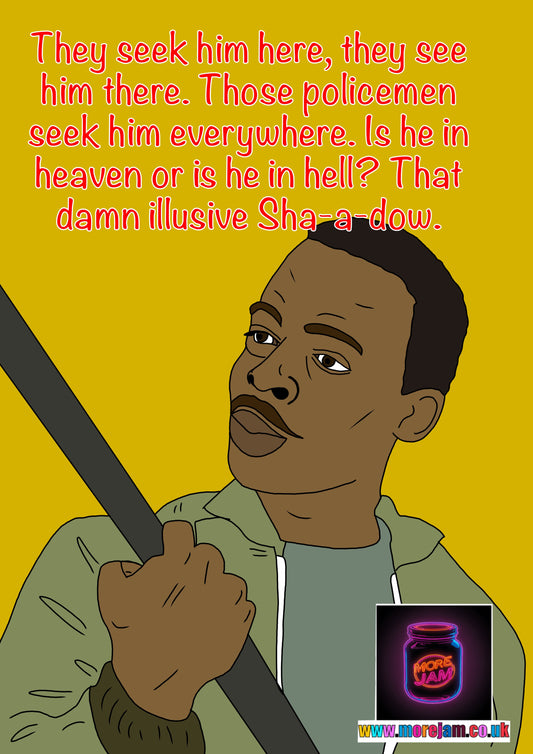 The Shadow | Funny BBC Comedy Only Fools & Horses Card | More Jam