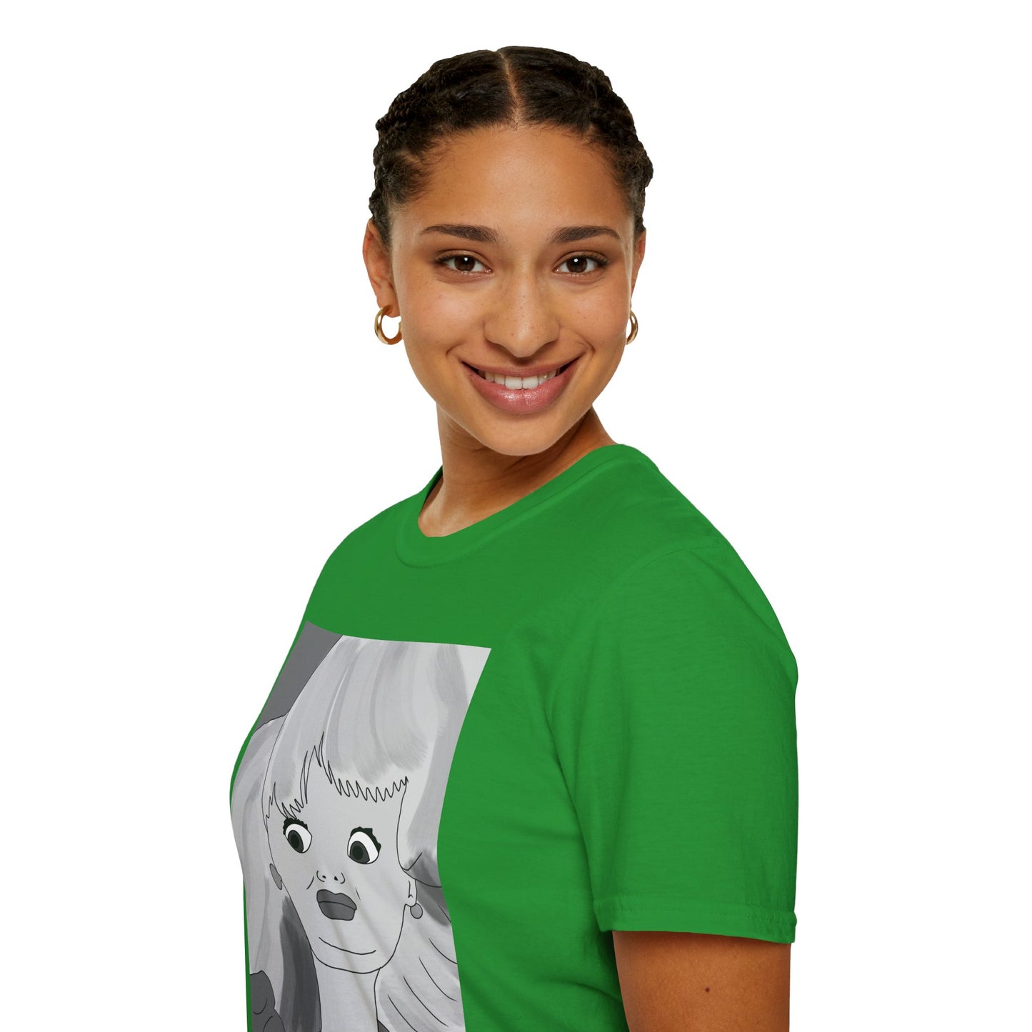 EWWW T-Shirt — Retro Pop Art Doll Portrait Graphic Tee