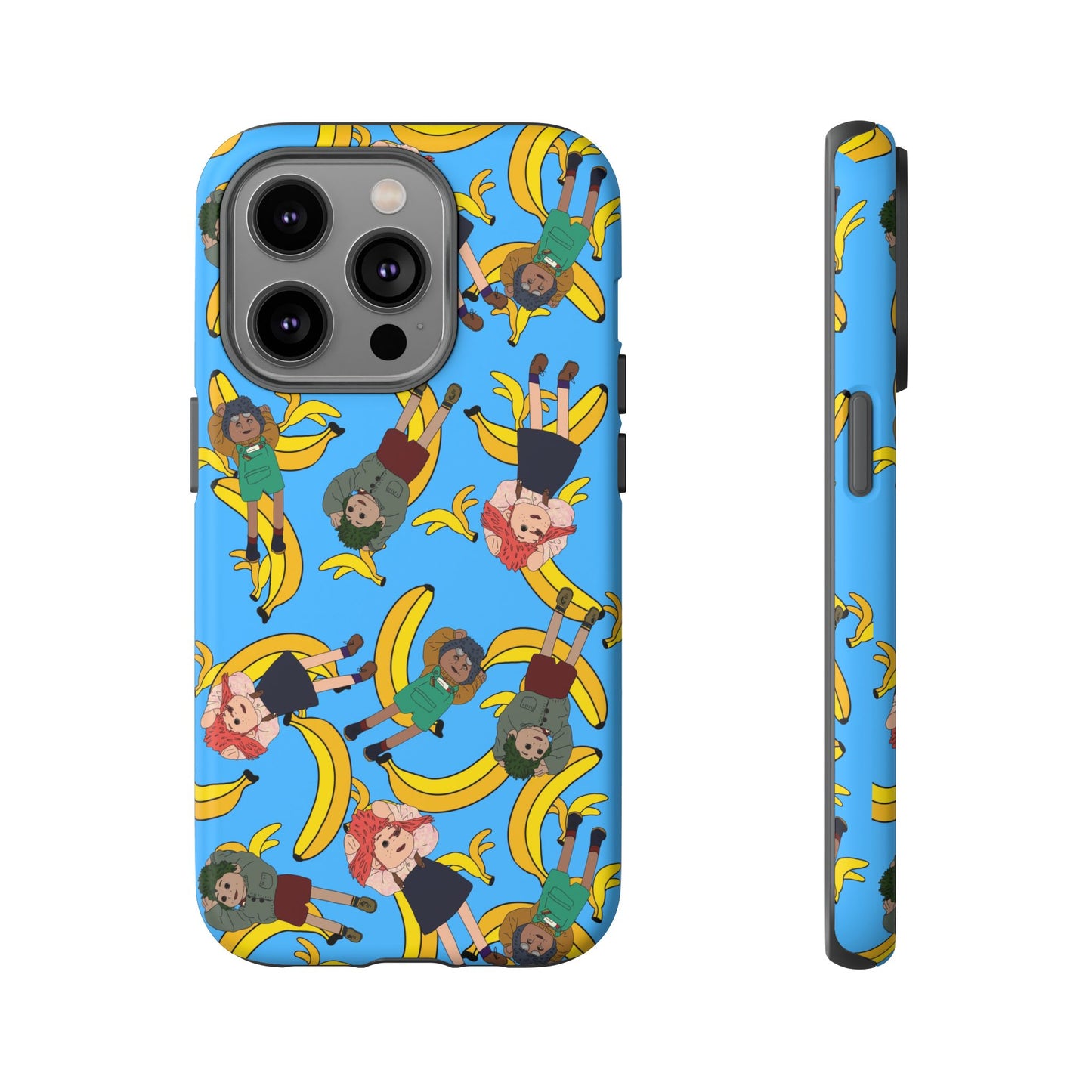 Banana Tots Pattern Phone Case — Cute Cartoon Phone Cover