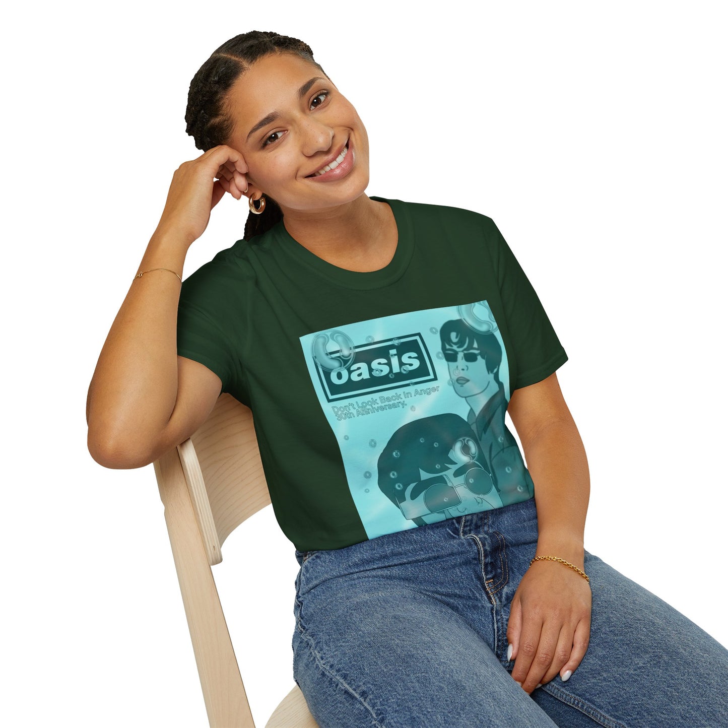 Oasis 30th Anniversary Don’t Look Back In Anger  T-Shirt | More Jam