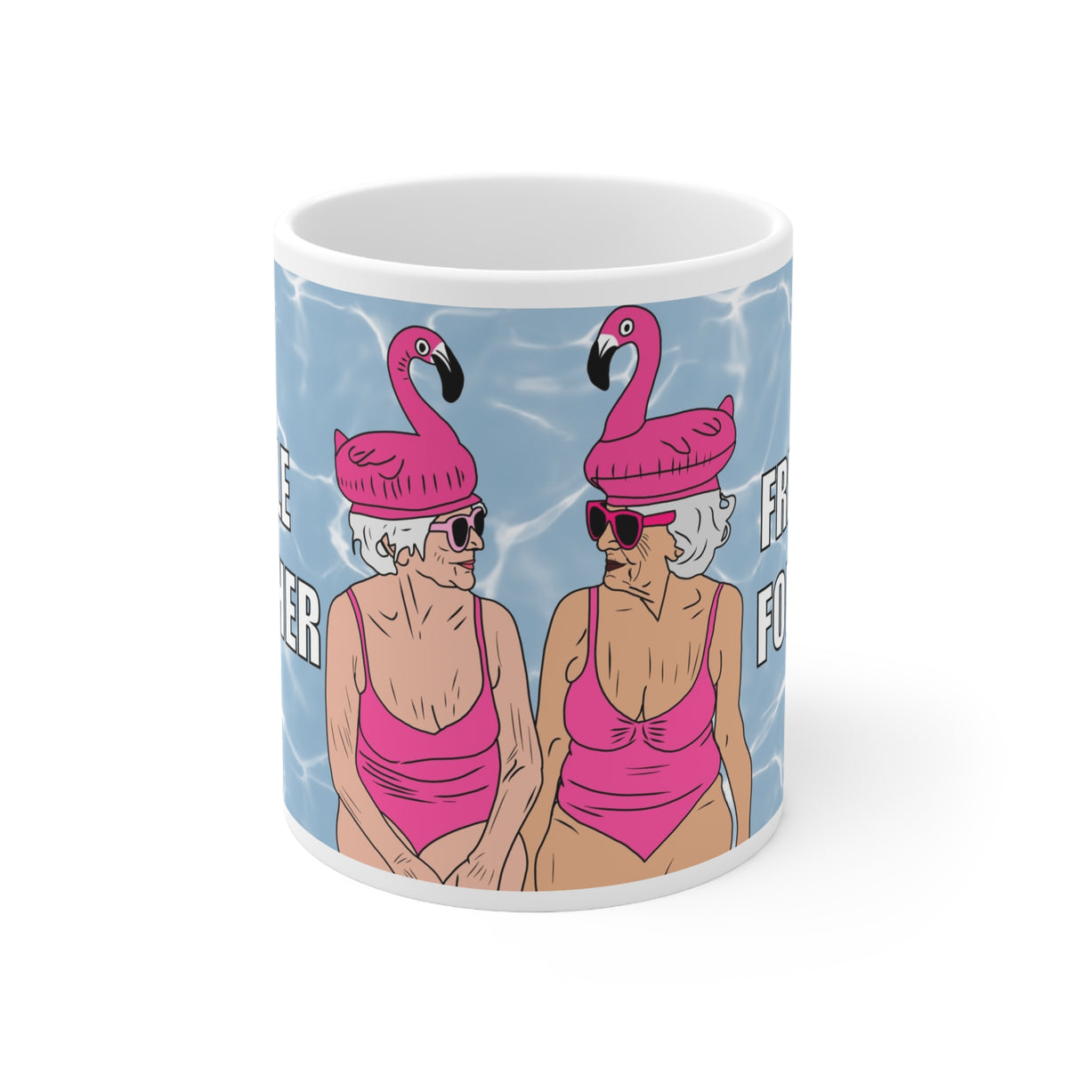Senile Together, Friends Forever Mug