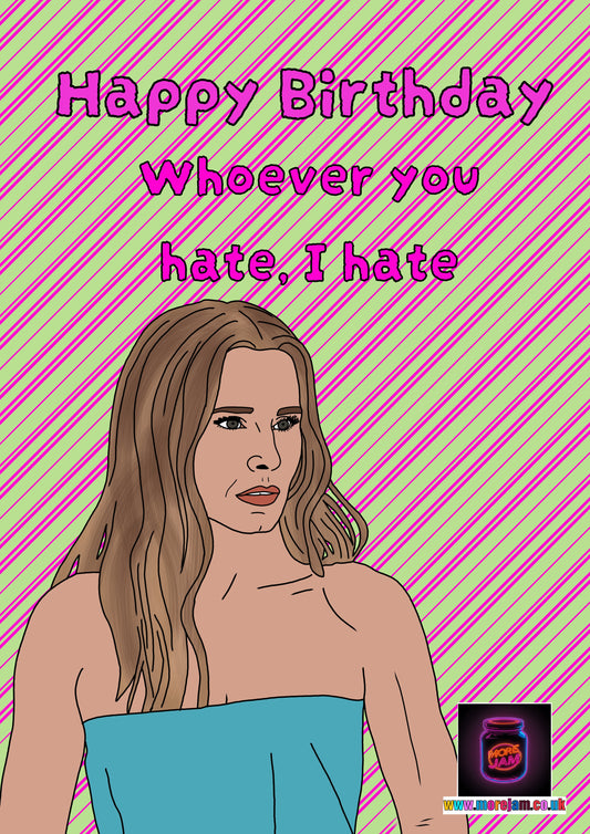 Whoever You Hate, I Hate Joanne Nobody Wants This Birthday Card | Comedy Netflix Series
