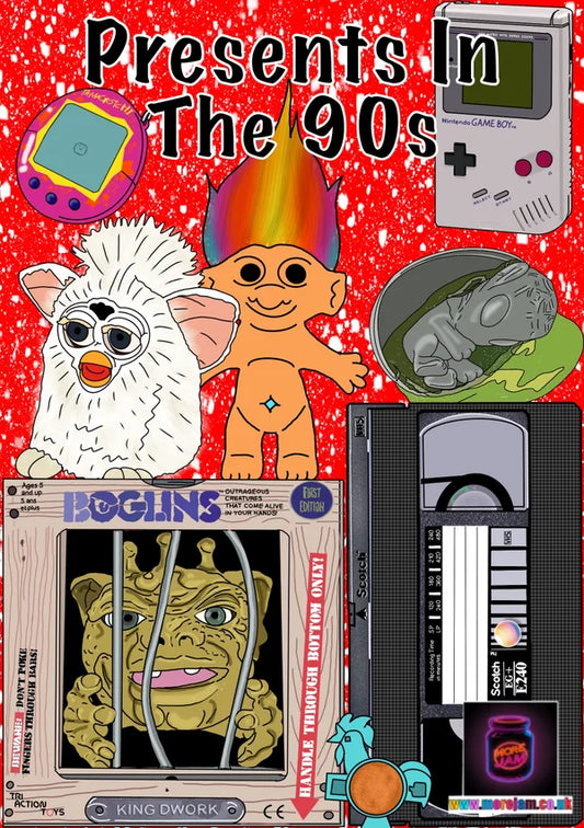90s Christmas | Funny Christmas Card | More Jam