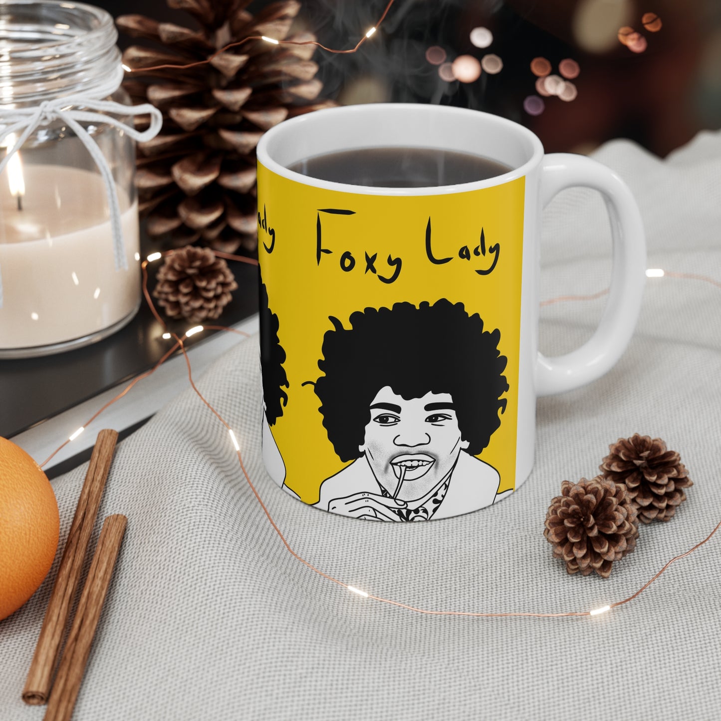 Jimi Hendrix | Foxy Lady Mug | More Jam