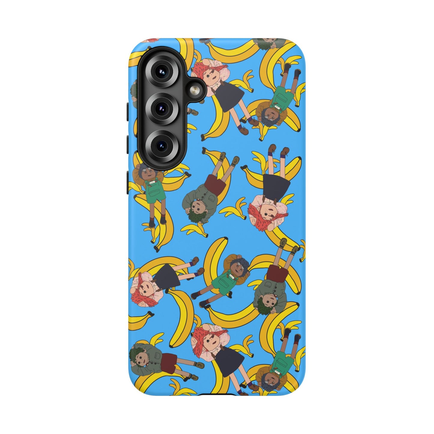 Banana Tots Pattern Phone Case — Cute Cartoon Phone Cover