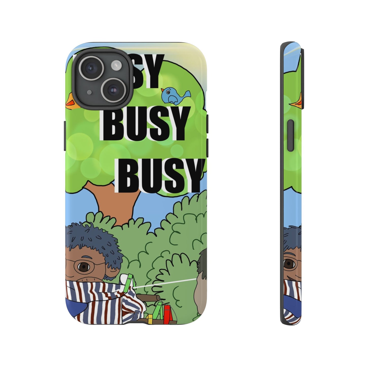 Phone Case — "Busy Busy Busy"