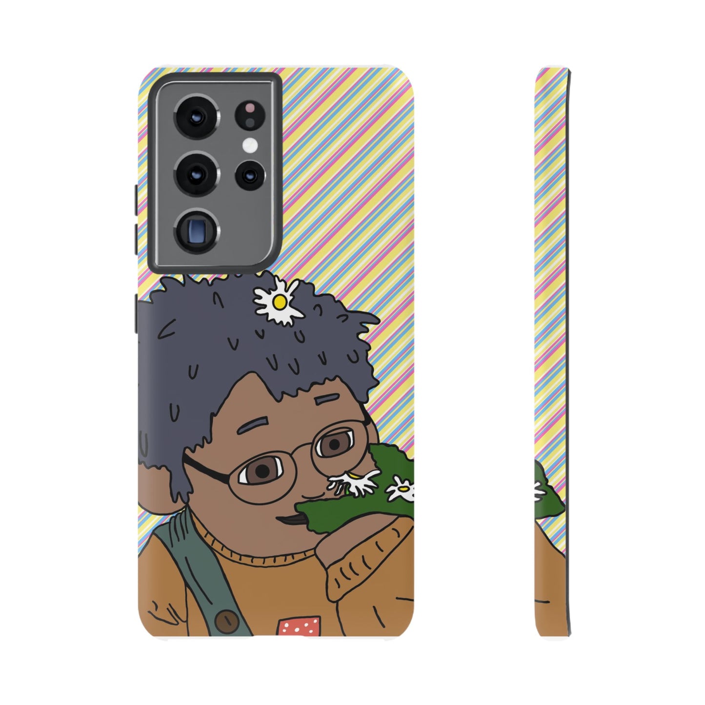 Cute Flowers Tom Phone Case —