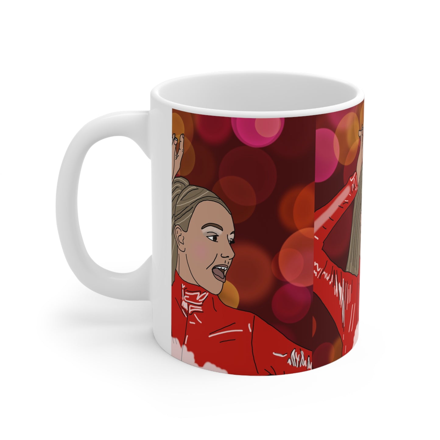 Britney Coffee Mug – Pop Star Illustration Ceramic Mug