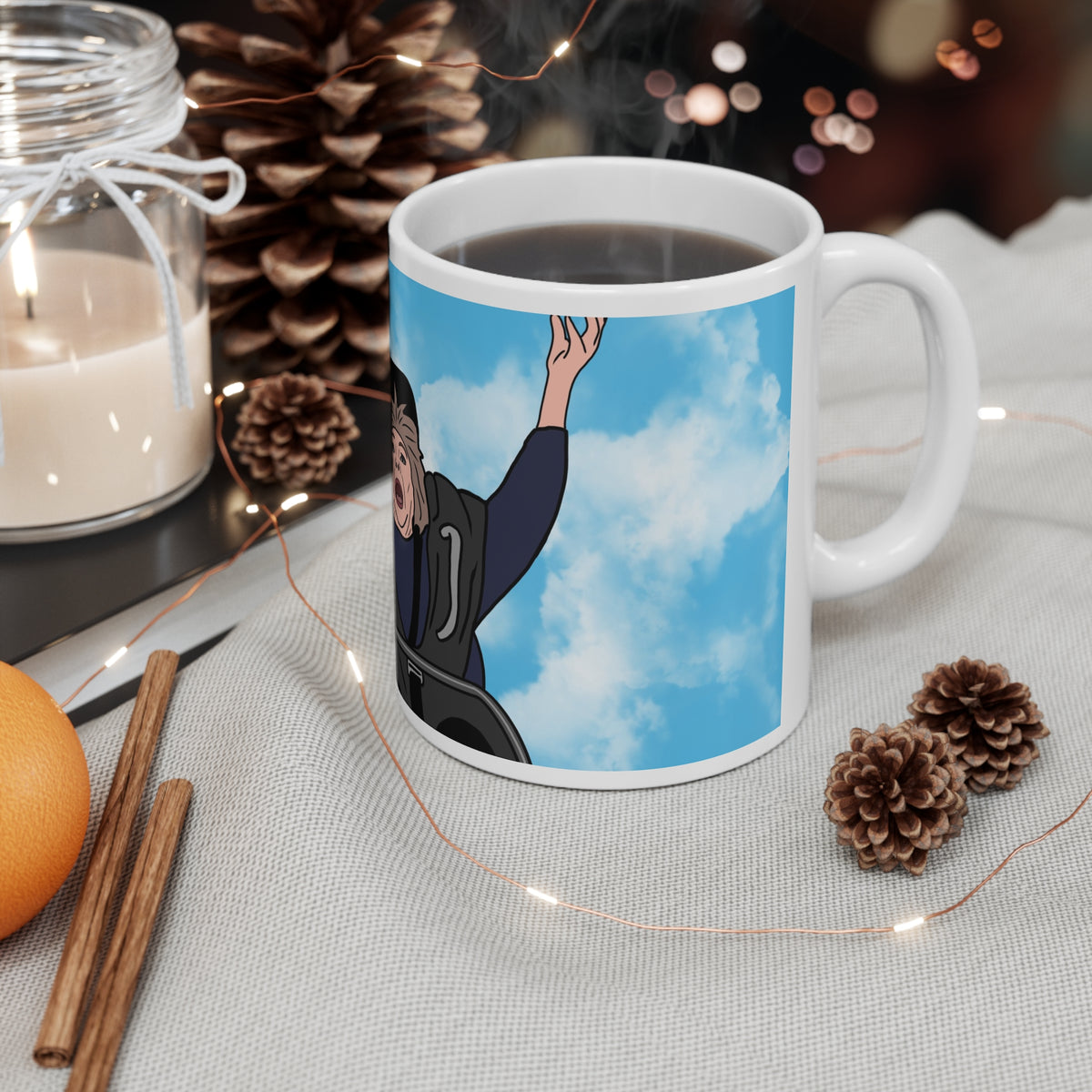 Ann Droid Rollercoaster | Funny Mug | More Jam