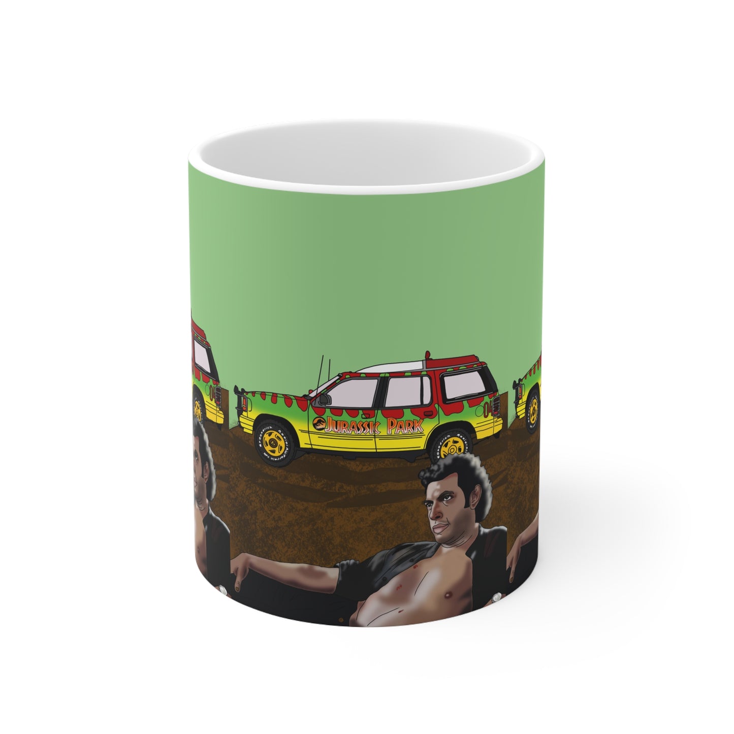 Jurassic Park Ian Malcolm | Movie Mug | More Jam