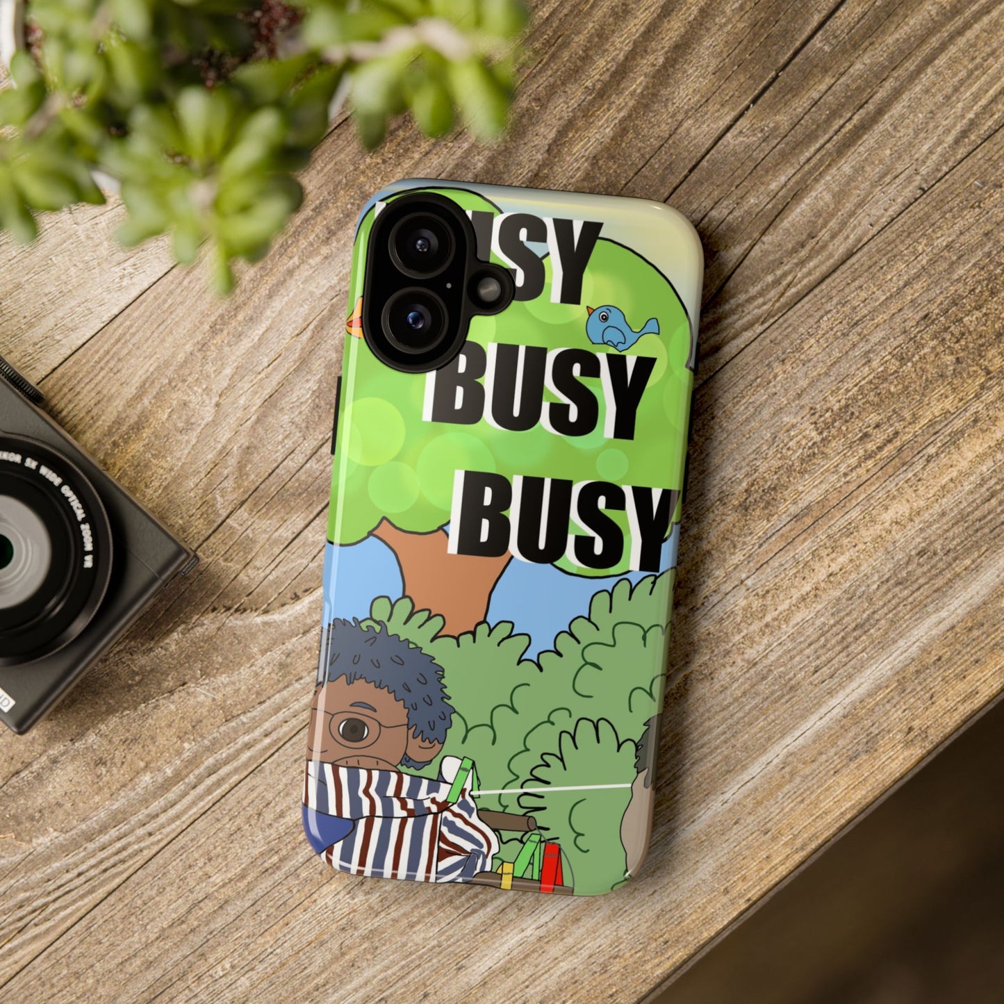 Phone Case — "Busy Busy Busy"