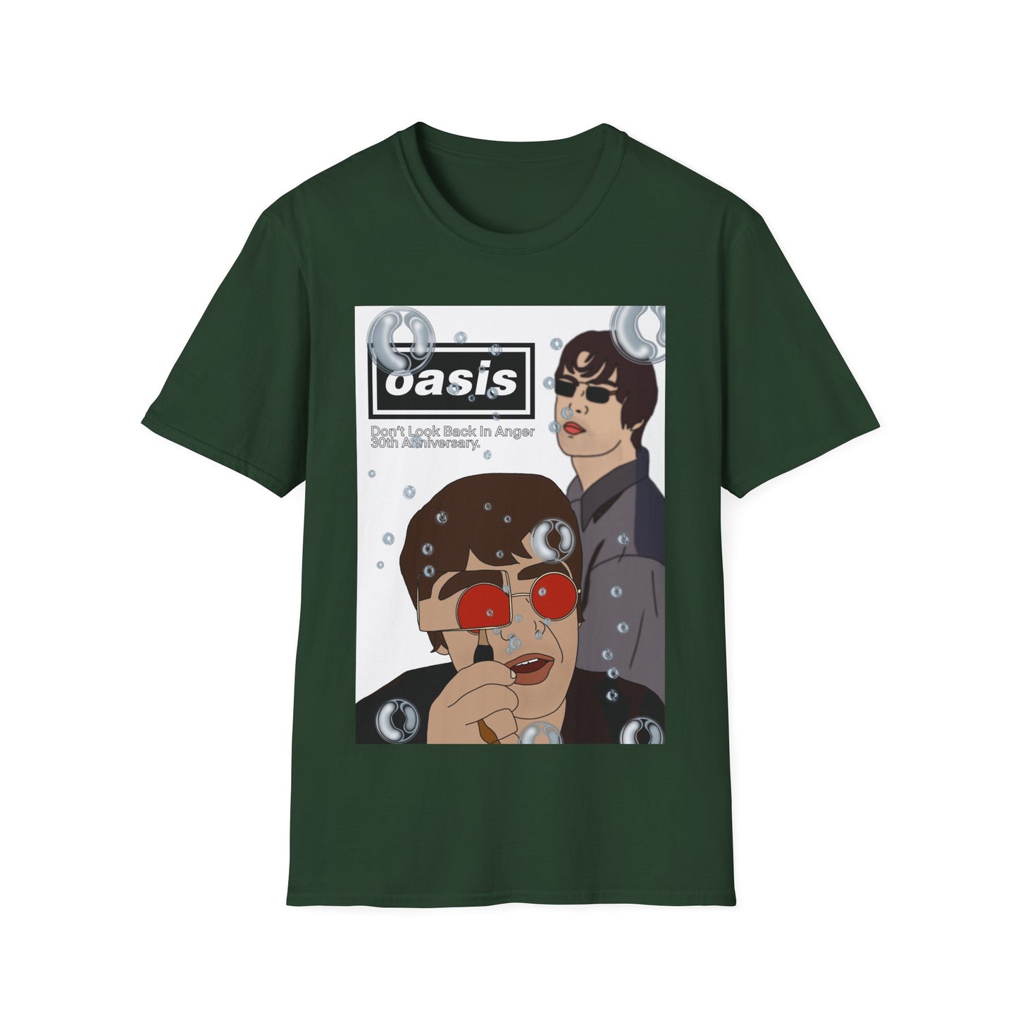 Oasis Don’t Look Back In Anger 30th Anniversary T-Shirt | More Jam