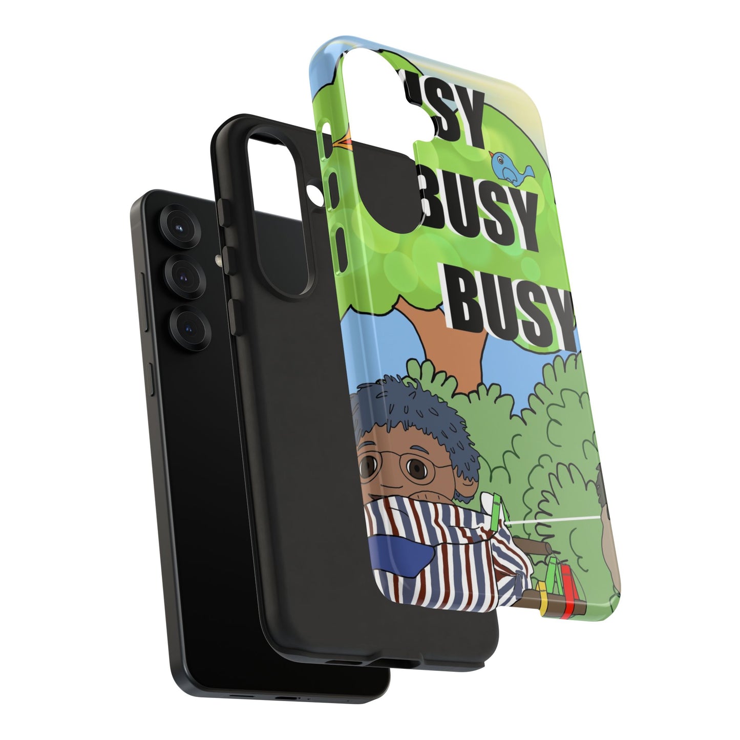 Phone Case — "Busy Busy Busy"