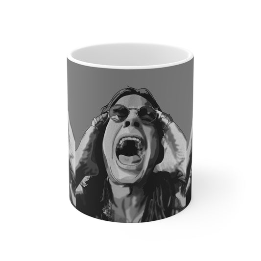 Ozzy Osbourne Ceramic Coffee Cup