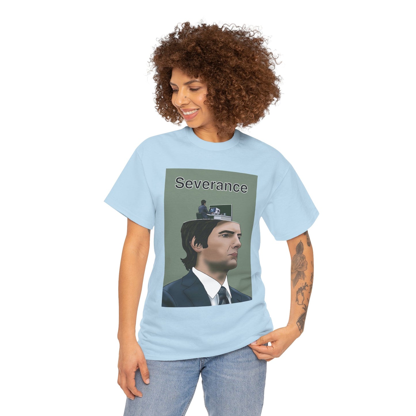 Severance Tee — Minimalist TV-Series Graphic T-Shirt
