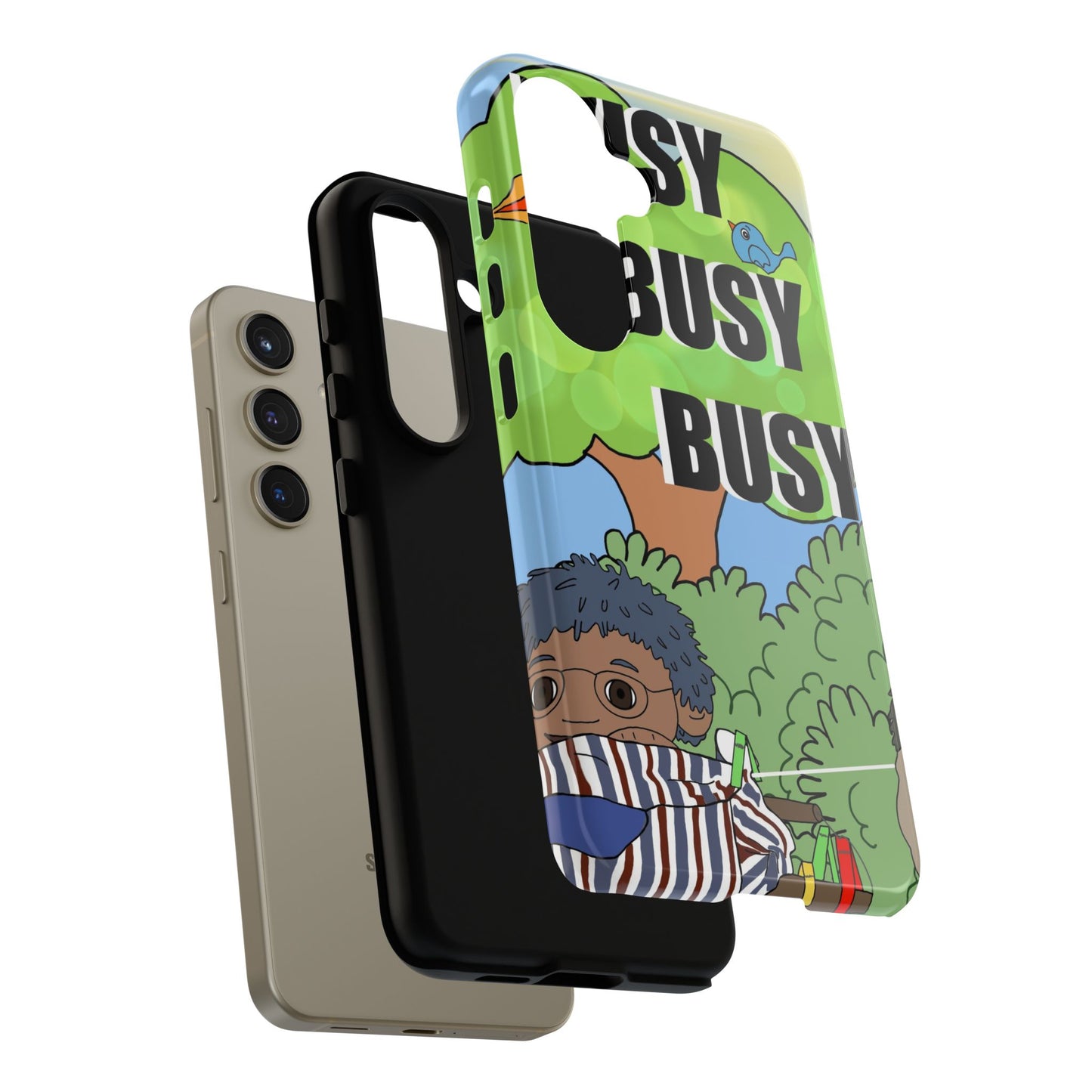 Phone Case — "Busy Busy Busy"