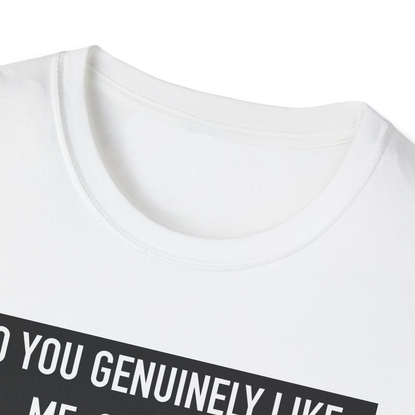 Alan Partridge T-Shirt — "Do You Genuinely Like Me, Sex-Wise" Funny Meme Graphic Tee
