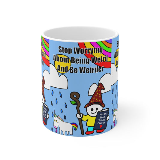 Be Weirder Kevin Crumpets | Funny Mug | More Jam