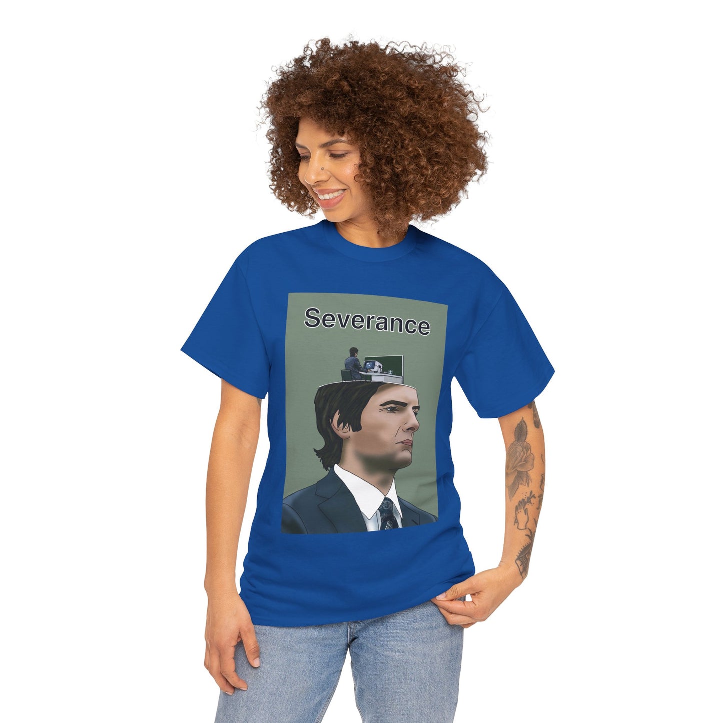 Severance Tee — Minimalist TV-Series Graphic T-Shirt