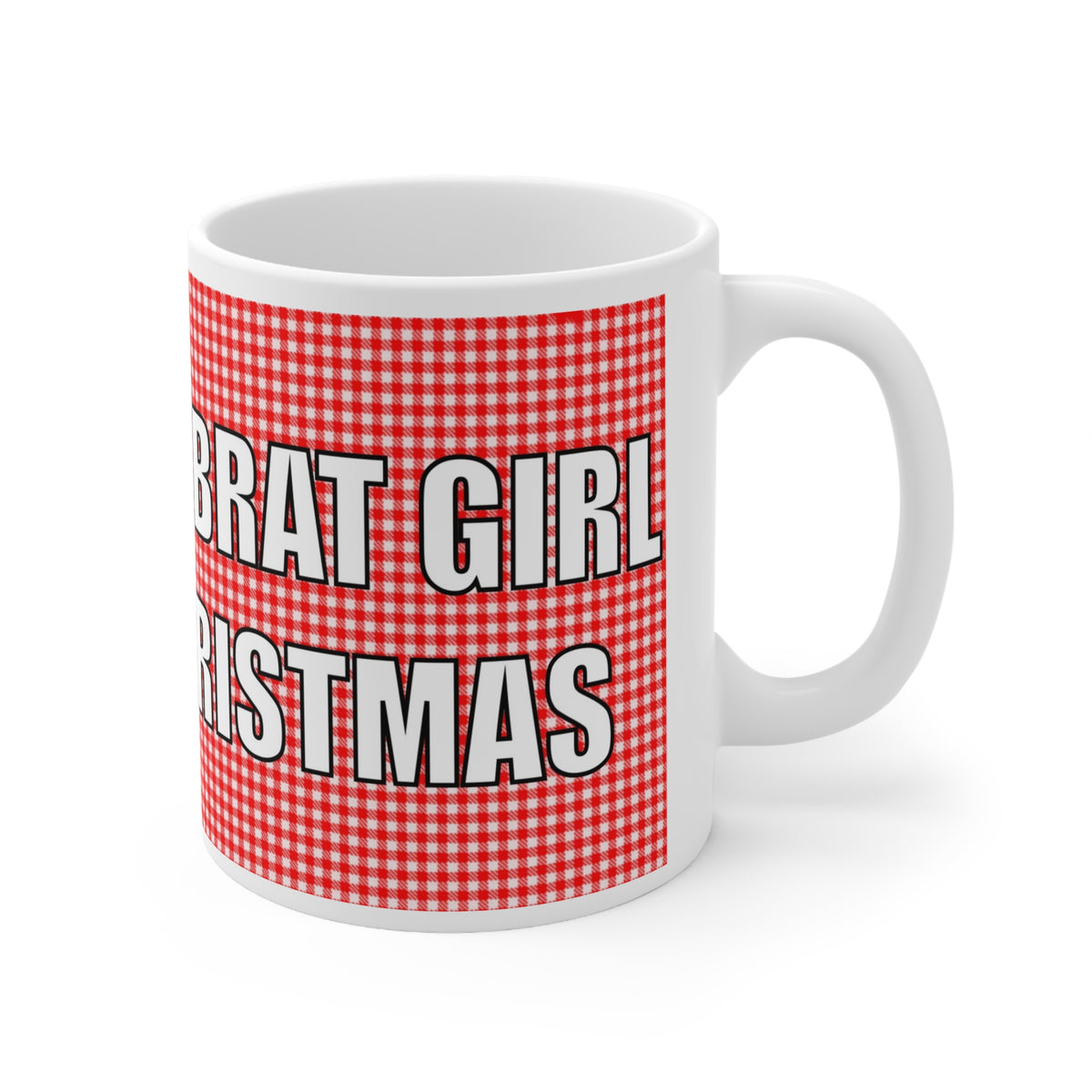 Amandaland Brat Girl | Christmas Mug | More Jam