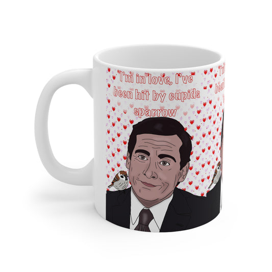 The Office US | Michael Scott Cupids Sparrow Mug | More Jam