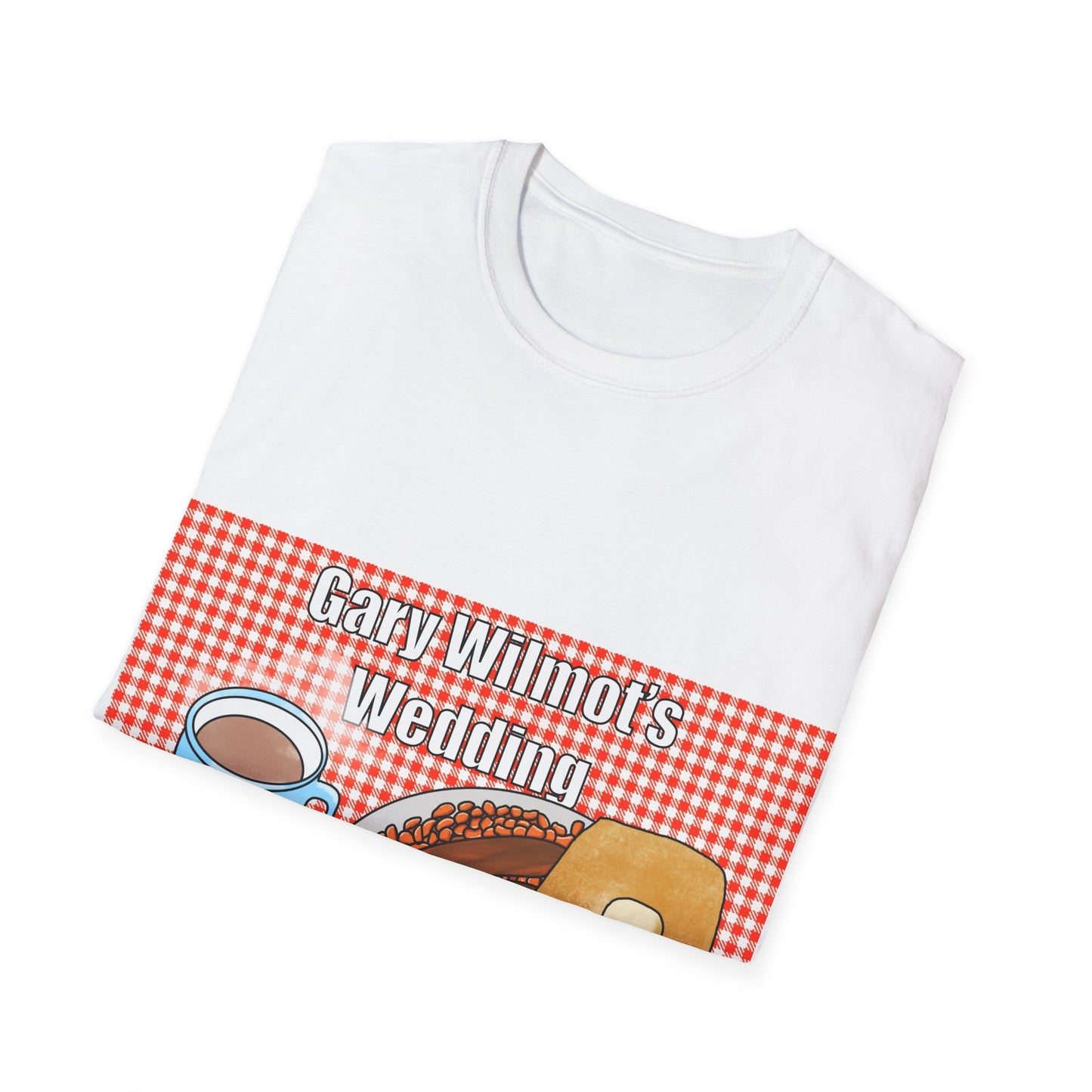 Alan Partridge T-Shirt — 'Gary Wilmot's Wedding' Retro Diner Graphic